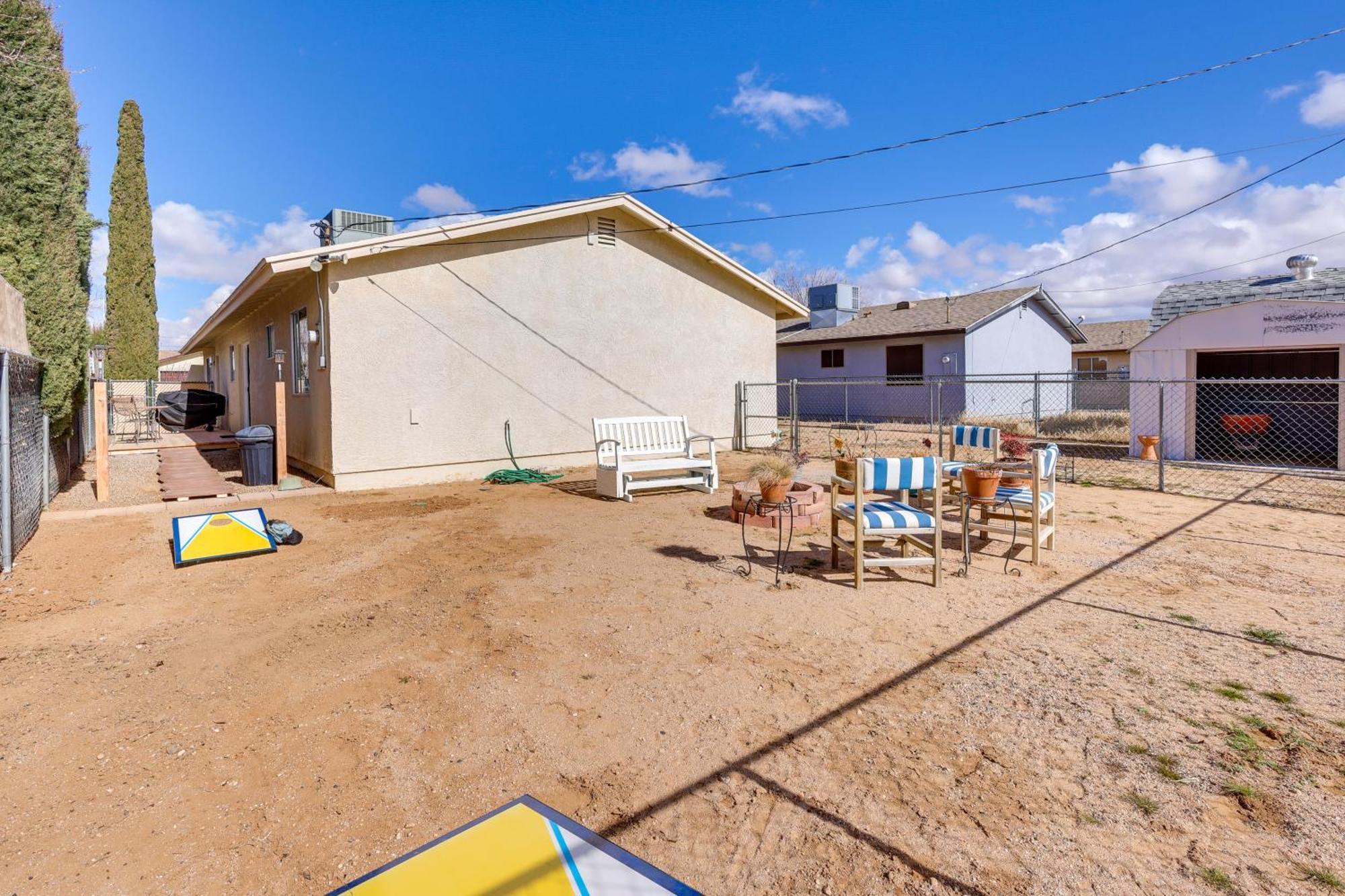 Kingman Vacation Rental With Yard And Fire Pit Kültér fotó